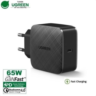 Chargeur Rapide USB-C PD 65W PD GaN Tech