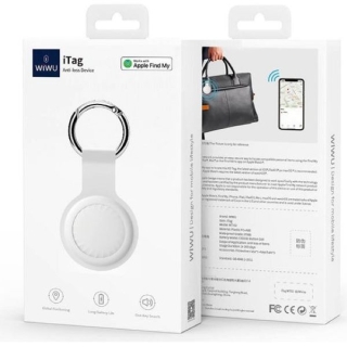 Localisateurs d'objets Compatible avec Apple Find My - Traceur de Clés pour Apple iOS