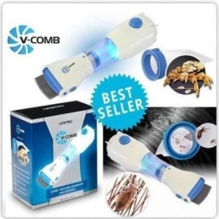 VCOM Peigne Anti Poux Electrique