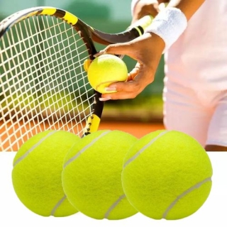 3 Balles de Tennis Jaunes