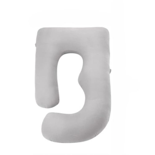 Oreiller Gris Pour Les Femmes Enceintes 117x68 cm