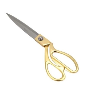 Grand Ciseaux Luxe Couture Métal Doré 23cm Ciseaux Ruban Broderie Couture
