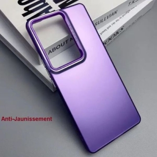 Coque de Luxe pour Samsung Galaxy S24 - Finition Dégradée Mate -Violet