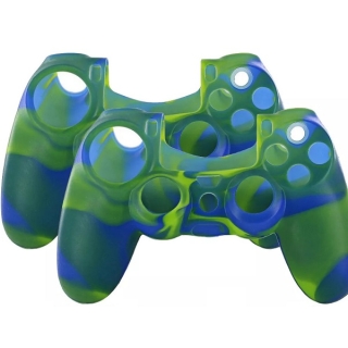 Lot de 2 Coques pour Manette PS4 En Silicone Souple