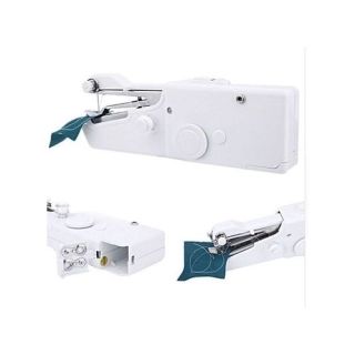Mini Machine A Coudre Portative Blanc
