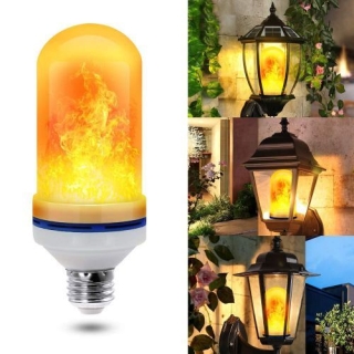 Ampoule LED E27 Lampe Effet Flamme