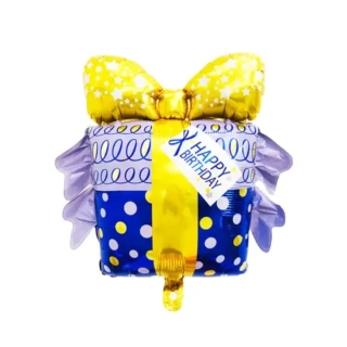 Ballon cadeau "HAPPY BIRTHDAY"