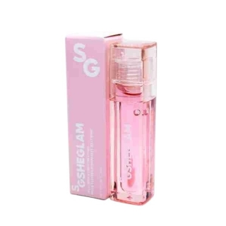 SG SHEGLAM Gloss à Lèvres Hydratant Bleu Transparent