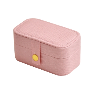 Boîte à Bijoux Compacte Rose