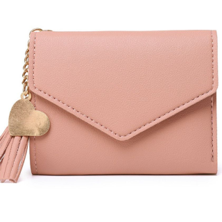 Mini-Portefeuille rose