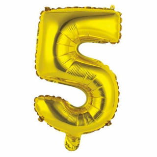 Ballon Doré Chiffre 5