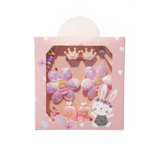 Coffret Accessoires À Cheveux " Sweet Bunny " Pour Enfants