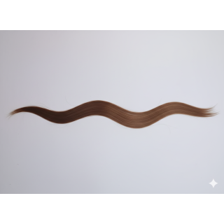 mèche d'extension de cheveux naturels.