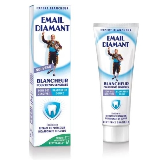 Email Diamant Blancheur Dentifrice Dents Sensibles 75 ml