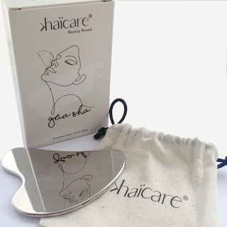 Gua Sha en Acier Inoxydable – Massage et Drainage Lymphatique