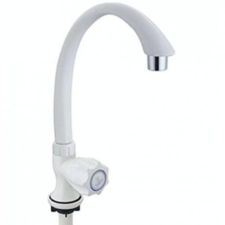 Robinet Lavabo Sur Table D'eau Rotatif En Plastique