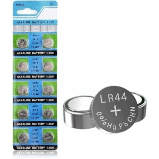 10 Piles Boutons LR44 AG13 G13A 357 1.55V