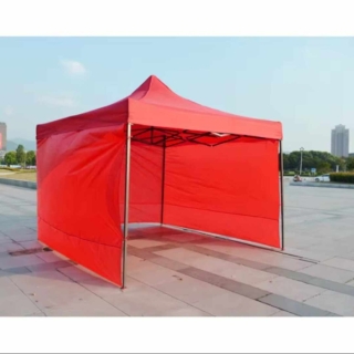 Tente Tonnelle Pliante 3 m x 3 m Rouge