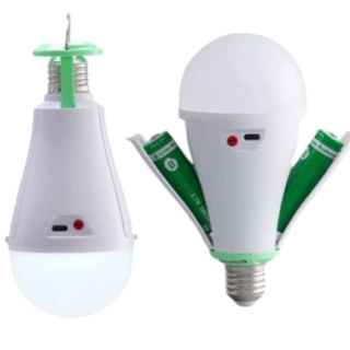Ampoule LED de Secours Rechargeable avec Batterie Remplaçable