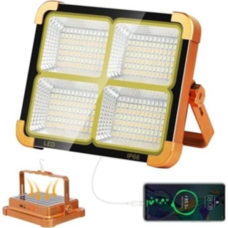 Projecteur Solaire Portable 288 LED 200W