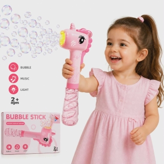 Pistolet à Bulles Automatique Pour Enfants musucale -rose