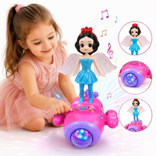 Poupée Princesse Lumineuse et Musicale