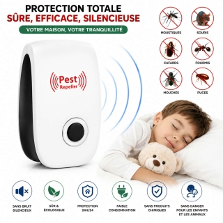 Appareils Répulsif Ultrasonique - Anti Rats Et Insectes