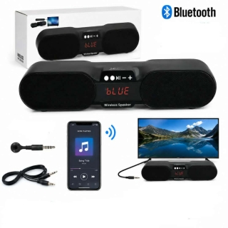 Foneng ENCEINTE HAUTPARLEUR BLUETOOT MULTIMÉDIA MOBILE TF AUX POUR TÉLÉPHONE PORTABLE SMARTPHONE ORDINATEUR MACBOOK TÉLÉVISION MP3 MP4