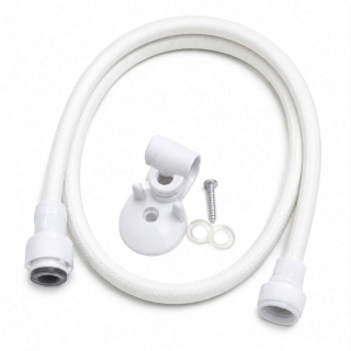 Flexible Toilette blanc
