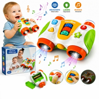 Jumelles Musicales Interactives pour Enfants.
