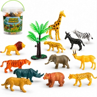 Ensemble de Figurines d’Animaux Sauvages pour Enfants