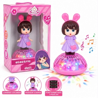 Poupée Lumineuse et Musicale