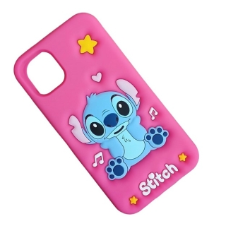 Coque Stitch pour iPhone 16 Pro Max Rose