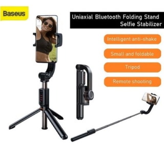 Stabilisateur Uni-axial Bluetooth Perche à Selfie avec Trépied Télescopique