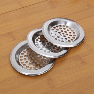 Pack de 3 Filtres Éviers en Acier Inoxydable – Crépines Anti-Bouchage Multi-Tailles