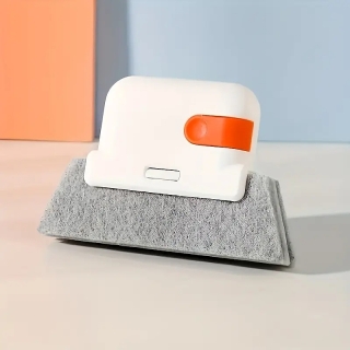 Brosse de Nettoyage Ergonomique pour Rails de Fenêtres et Rainures – Kit Spécial Coins Difficiles