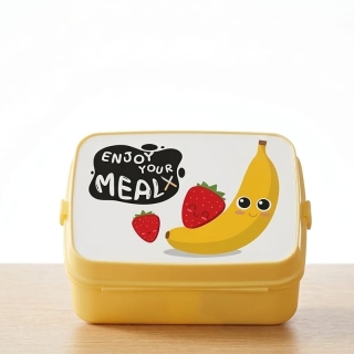 Lunch Box Bento Enfant avec Couverts - Sans BPA
