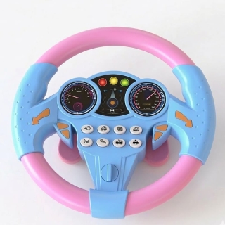 Volant Interactif Éducatif Enfant - Lumières & Sons Réalistes