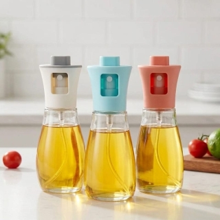 Spray Huile Cuisine en Verre 100ml - Doseur Précis & Économique