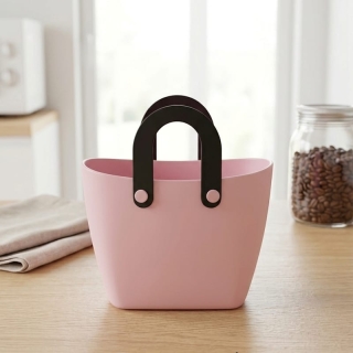 Mini Panier de Rangement "Tote Bag" Polyvalent – Style & Ordre