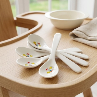 Lot de 6 Cuillères d'Apprentissage Bébé Ludiques
