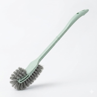 Brosse de Nettoyage Multifonction vert Double Face à Long Manche