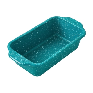 Moule à Cake Premium Granite Turquoise - Antiadhésif Haute Résistance