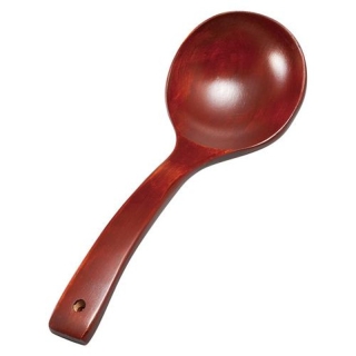 Louche en Bois Naturel Premium – Élégance Royale pour votre Cuisine