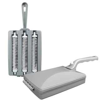 Balayeuse Manuelle 3 Brosses - Nettoyage Express Tapis & Canapés