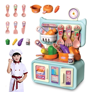 Mini Cuisine Enfant avec Accessoires – Jeu d’Imitation