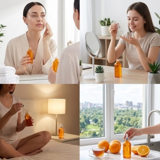 Sérum Visage Vitamine C 50ml – Éclat & Hydratation