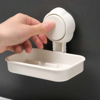 Porte-Savon Mural Ventouse Sans Perçage - Drainage Rapide