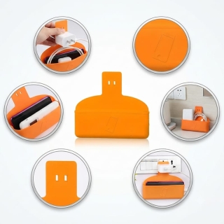 SupportTéléphone Silicone Mural