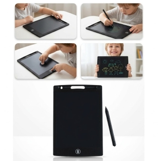 Tablette Magique LCD d'Écriture et Dessin 10" pour Enfants – Noir